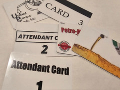 Verifone Attendant Cards – Made to order
