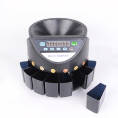 GLF Auto Pound GBP Coin Counter Money Sorter Electric Bank Cash Sorting Machine