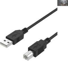Reliable 5 Feet USB Type A to B Cable for Scanners – Fujitsu SCANSNAP Compatible