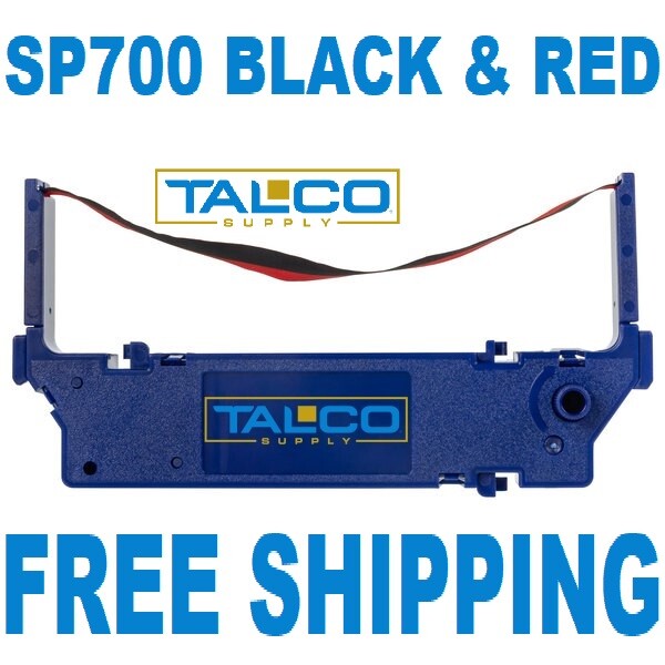 (6) STAR SP 700 / RC 700 BLACK & RED RIBBONS ~FREE SHIPPING~
