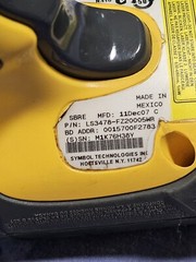 Symbol LS3478 Bluetooth Wireless LS3478-FZ20005WR Rugged Barcode Scanner(YT4)