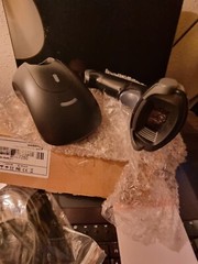 TEEMI TMSL-55CR, 1D 2D Bluetooth Barcode Scanner With USB Cradle Data Receiver