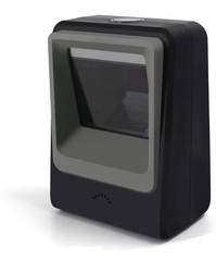 Handsfree 2D 1D Omnidirectional Barcode Scanner Black. SCANNER ONLY