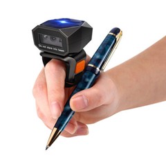 Eyoyo 2D Finger Ring Barcode Scanner 3-in-1 USB Wired & 2.4G Wireless &Bluetooth