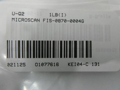 Microscan QX-870 FIS-0870-0004G Bar Code Scanner