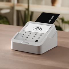 SumUp Solo Lite Leitor Cartões + Base Carregamento TPA POS Bluetooth Contactless