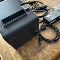 Epson TM-T20II M267D Thermal Receipt Printer W/ OEM Adapter – 0.183km Low Use!