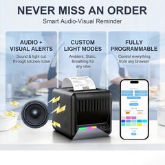 Tatouhom P80E Receipt Printer 80mm USB LAN RJ11 POS