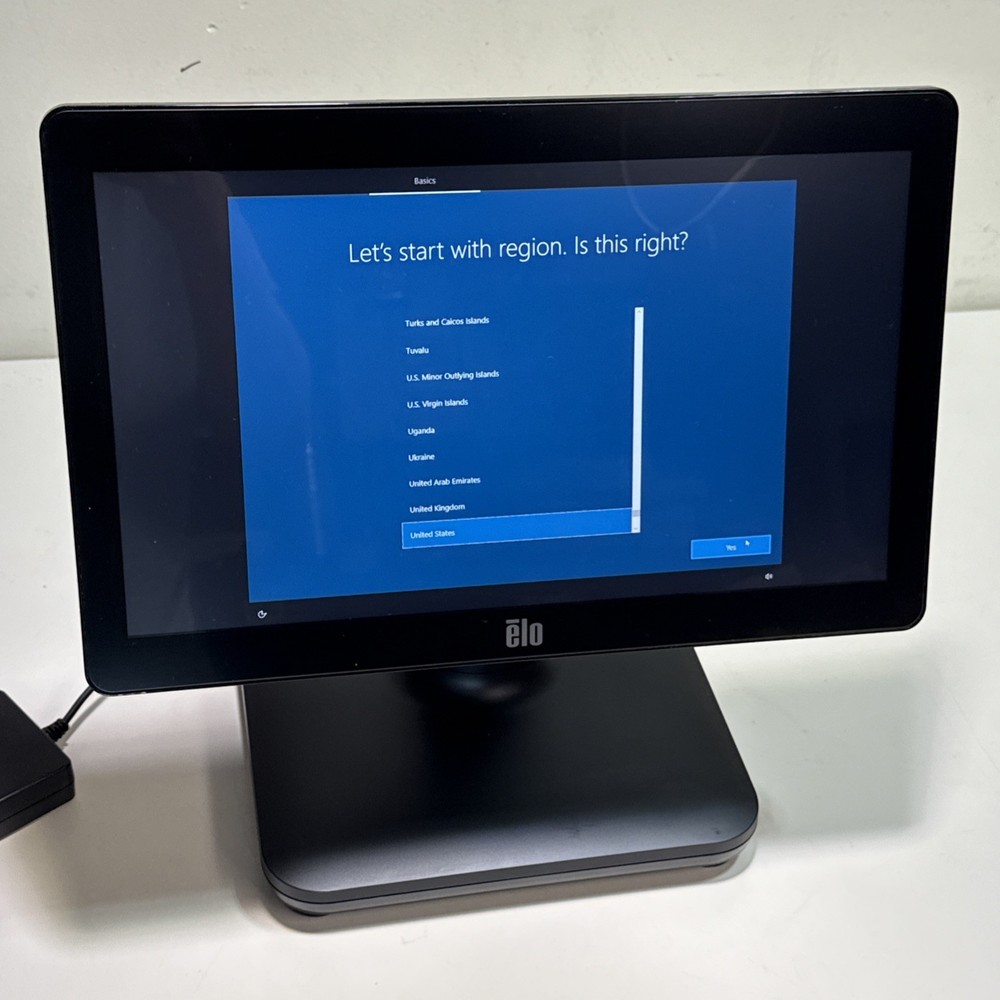 Elo E536624 15&Prime; POS Terminal Display -i5-8500T 2.1GHz 8GB 256GB READ DESCRIPTION