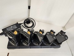 ✅SET OF 5 Zebra TC52 Android Barcode Scanners +Cradle +New Cases & Handles!🔥⭐