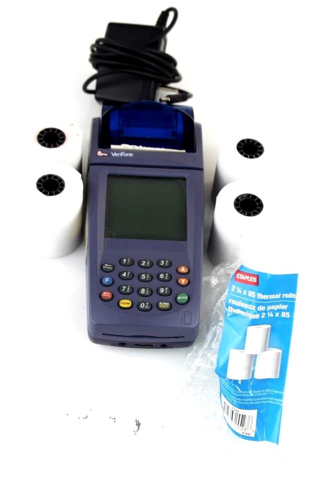 Verifone Nurit 8020 Wireless GPRS Credit Debit Card Reader With Thermal Printer