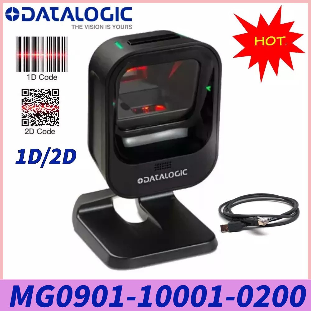 Datalogic MAGELLAN 900i 1D/2D Barcodes Scanner MG0901-10001-0200 Black w/Stand