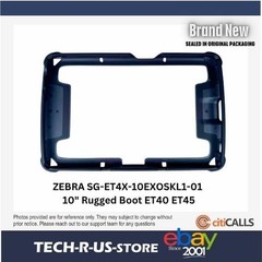 Zebra SG-ET4X-10EXOSKL1-01 Exoskeleton Rugged Boot for 10&Prime; ET40 ET45 Tablet