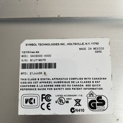 Good Condition Symbol Motorola SAC9000-4000 MC9090/9190/92N0 charger, batteries