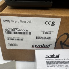 NEW Zebra SAC5070 800CR 8-Slot Battery Charger for RS507 RS507X Finger Scanner
