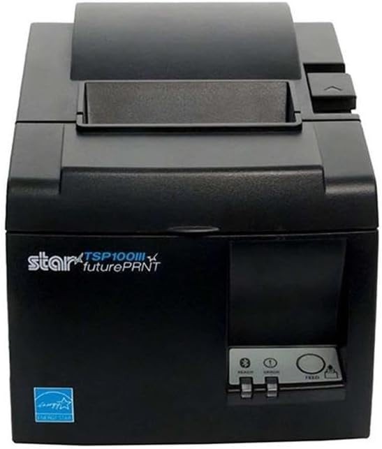 Star Micronics Thermal Printer TSP143IIIBi2 GY US Bluetooth