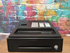 SHARPE XE-A107 Cash Register – Shop Till – Black – With Key – Tested