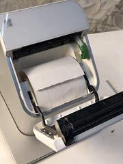 Clover Station 1.0 P100 Receipt Printer w/Power Adaptor no power cord