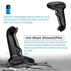 2D Wireless Barcode Scanner – Handheld QR Code & PDF417 Reader for PC, Mac, Linu