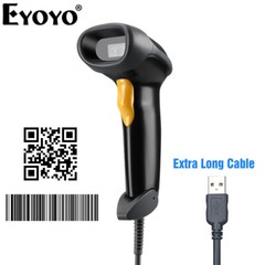 Eyoyo 1D QR Code 2D Barcode Scanner Handheld USB Wired Automatic Scanning Reader