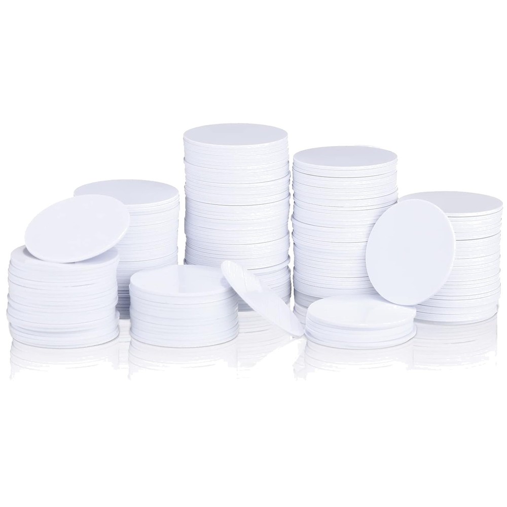 500 NFC Tags 504 Bytes Memory Coins | 25mm Round NFC Sticker