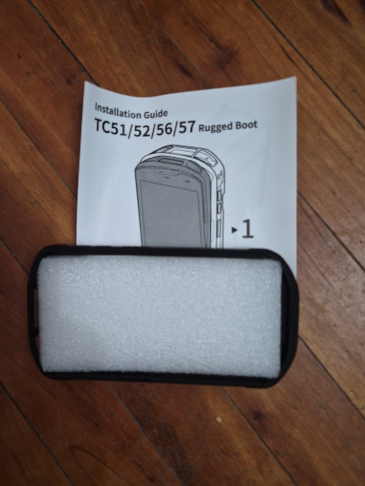 Rugged Boot Tc51/52/56/57 Case With Screen Protector And Hand Strap