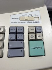 Sharp XE-A101 Electronic Cash Register Tested / Works