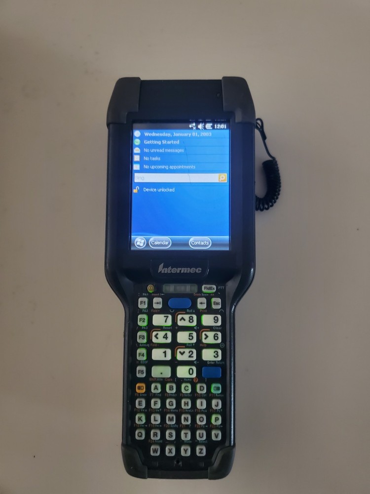 Intermec CK3X 1007CP02 Handheld Mobile Computer Barcode Scanner TESTED WORKING