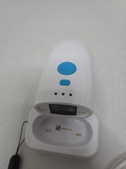 TEEMI TMSL-54CR Bluetooth 2D Barcode Scanner Pocket Handheld w/ Dock – White NOB