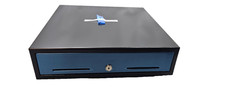 Sealed NCR 2177-4000-9090 Cash Drawer 16&Prime; 24V RET, 5B 5C, Black, SS Front