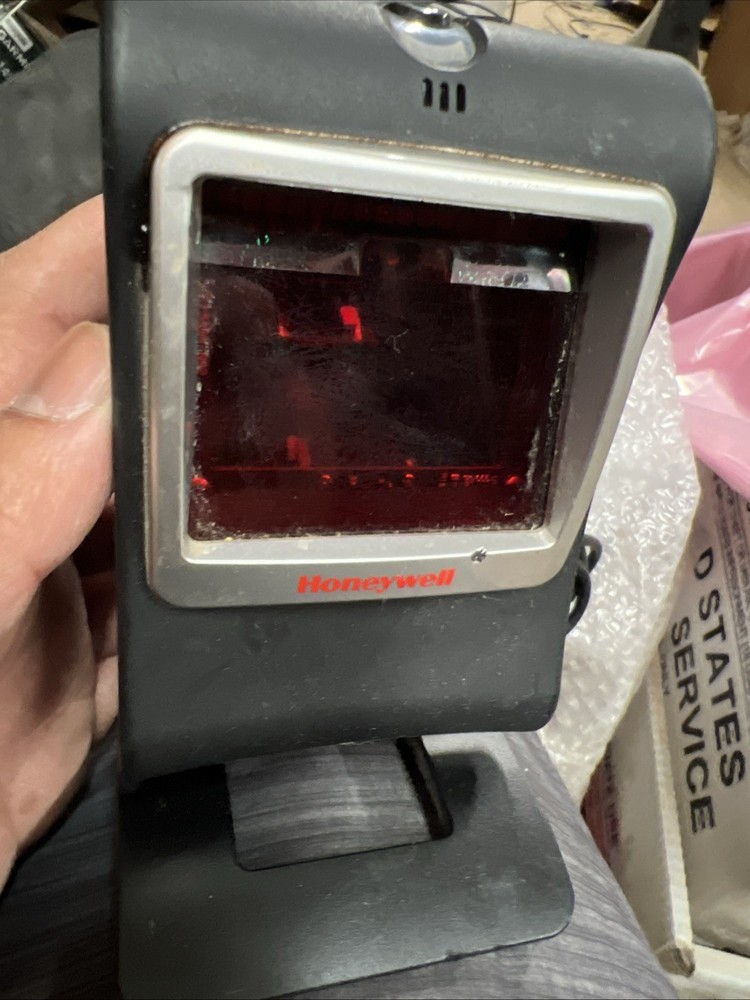 Honeywell Genesis 7580 Tabletop Barcode Scanner-Tested FAST SHIP