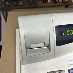 UNTESTED Sharp XE-A101 Electronic Cash Register Powers On For Parts Repair
