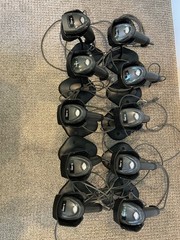 Zebra DS22 Laser Barcode Scanner Lot of 10 with Cords and Docks Tested Working