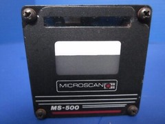 Microscan MS-500 FL 3.0&Prime; Laser Barcode Scanner 99-500005-01 -Used