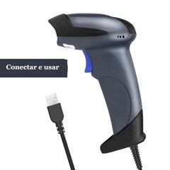 2D Barcode Scanner USB Wired QR Code Reader with Adjustable Stand Handsfree