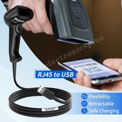 10PCS USB RJ45 Cable Compatible for Honeywell 1950G-SR 1911i-ER 1980i 1910i-ER