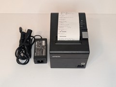 Epson TM-T20II M267D Thermal Receipt Printer POS w/ Power Supply – Tested