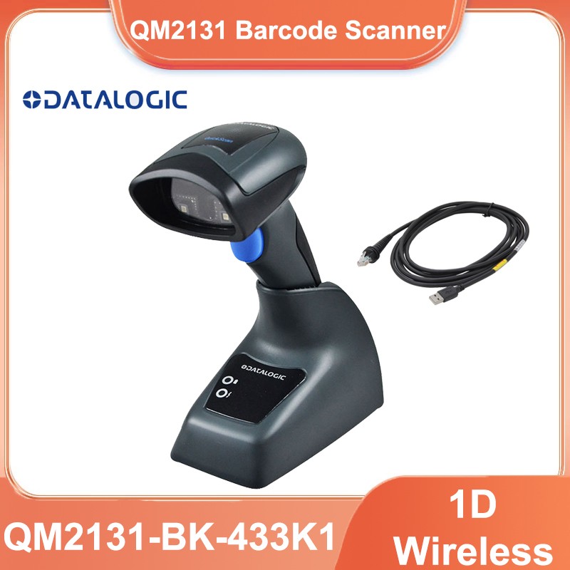 Datalogic Quickscan QM2131-BK-433K1 Wireless Barcode Scanner Imager w/ USB Cable