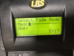 PARTIALLY TESTED Long Range Systems (LRS) TX-7470 Paging Transmitter SOLD AS-IS
