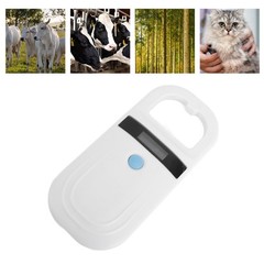 Portable Animal ID Reader Rechargeable 134.2KHz Pet Microchip Scanner Reader