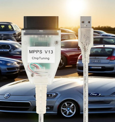 V13MPPS Programming Cable Compatible for ECU EDC15 EDC16 EDC17 MED9.X ME7.X and