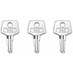 3 PCS 542 Cash Drawer Replacement Key VPK8K542 Fits APG Vasario Series