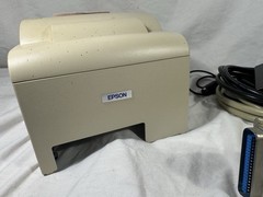 Epson TM-U220D POS Dot Matrix Receipt Printer Grey Parallel – Tested – VGC