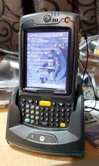 SYMBOL MC70 MC7090 Barcode scanner MC7090-PK0DJQFA7WR W/Battery & Dock Mint Cond