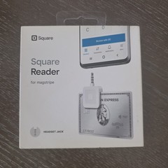 Square Reader Credit Debit Card swipe for iPhone, Android 3.5mm Headset Jack NEW