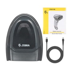 Zebra DS8108-SR00007ZZWW Handheld 1D 2D Area-imager Barcode Scanner w/ USB Cable