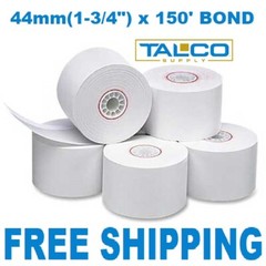 (20) SHARP ER-A320 (44mm x 150&prime;) BOND REGISTER PAPER ROLLS ~FAST FREE SHIPPING~