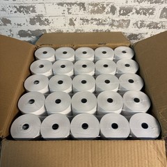 NEW Case of 50 Thermal Receipt Paper Rolls 80mm × 80mm POS Cash Register Printer