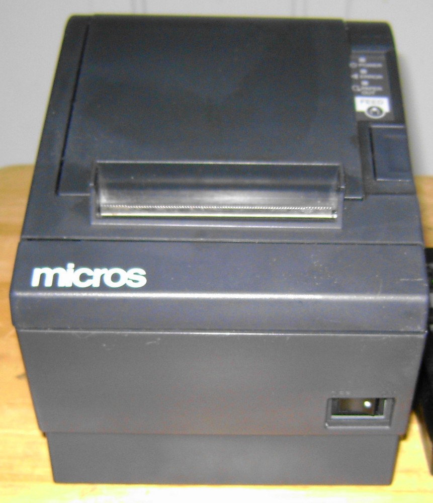 EPSON MICROS TM-T88III M129C POS RECEIPT PRINTER – IDN PORT – NO AC ADAPTER