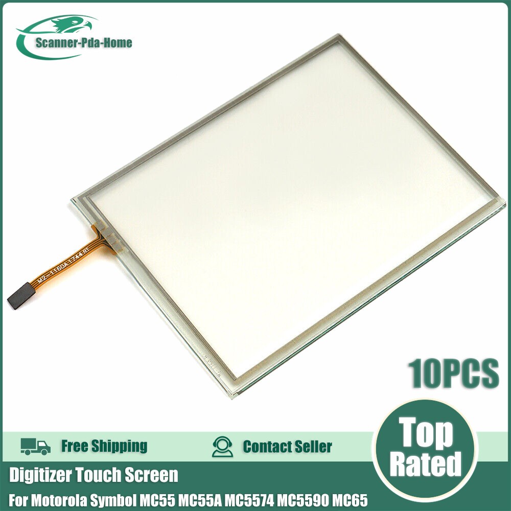 10 Pcs Digitizer Touch Screen For Symbol MC55 MC55A MC5574 MC5590 MC65